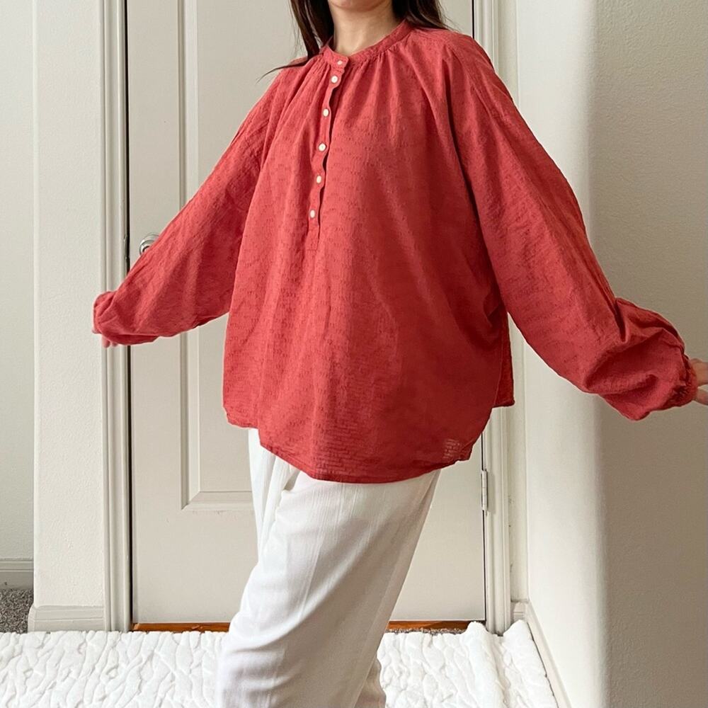 Universal Thread Orange Blouse.--Da9 - image 4